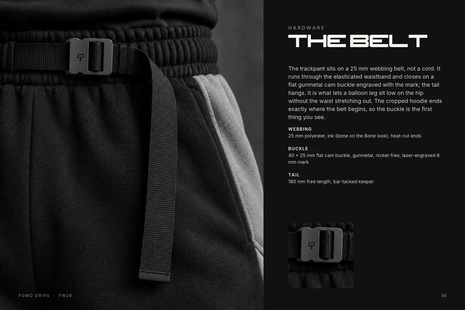The belt