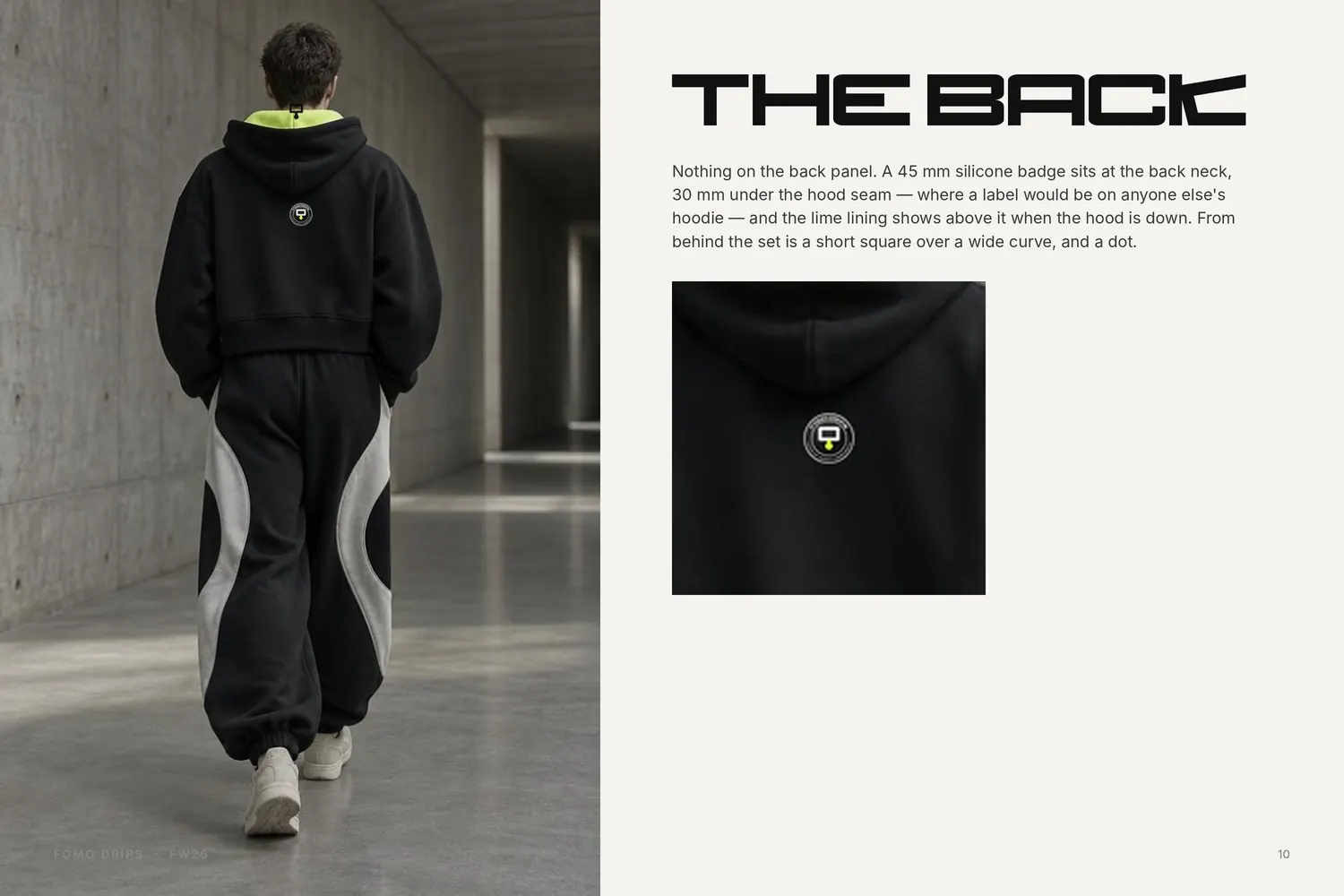 The back